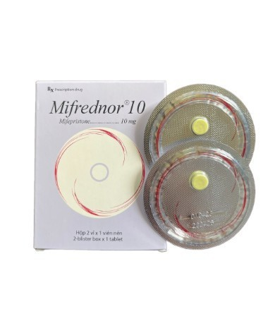 Mifrednor mifepriston 10mg agimexpharm (h/2v)