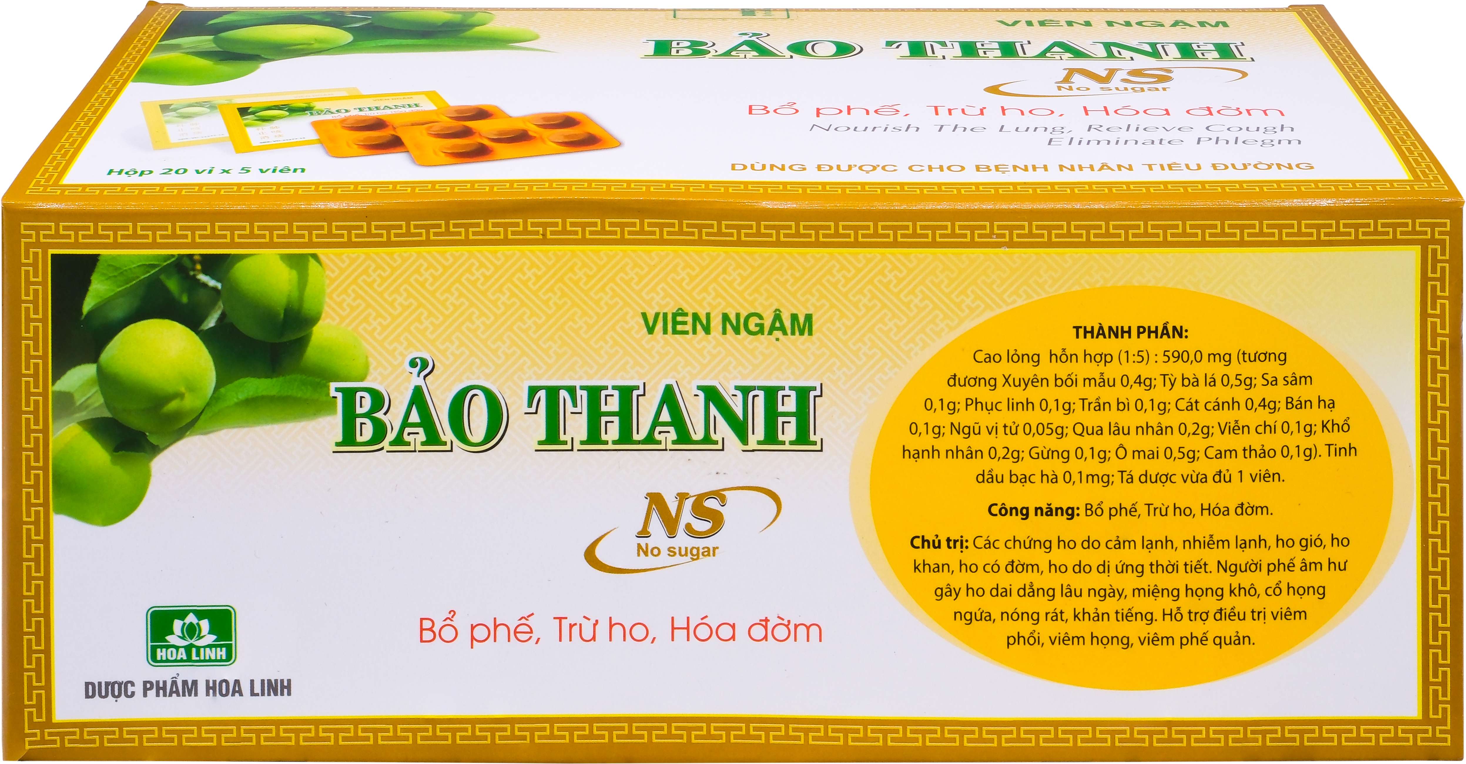 Bảo Thanh ngậm vàng Hoa Linh (h/100v)-3