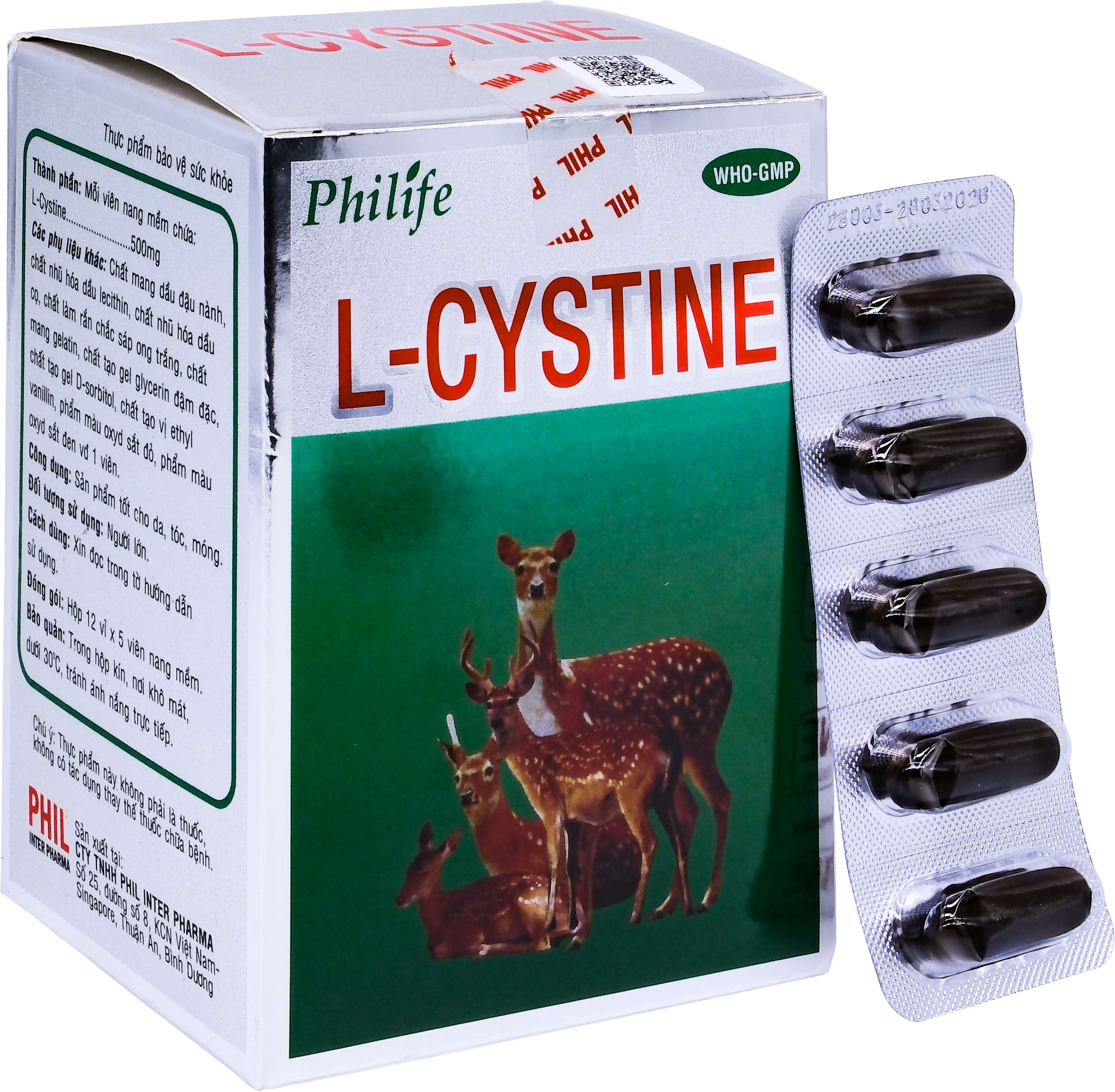 L-cystine Philife Inter Pharma (h/60v)