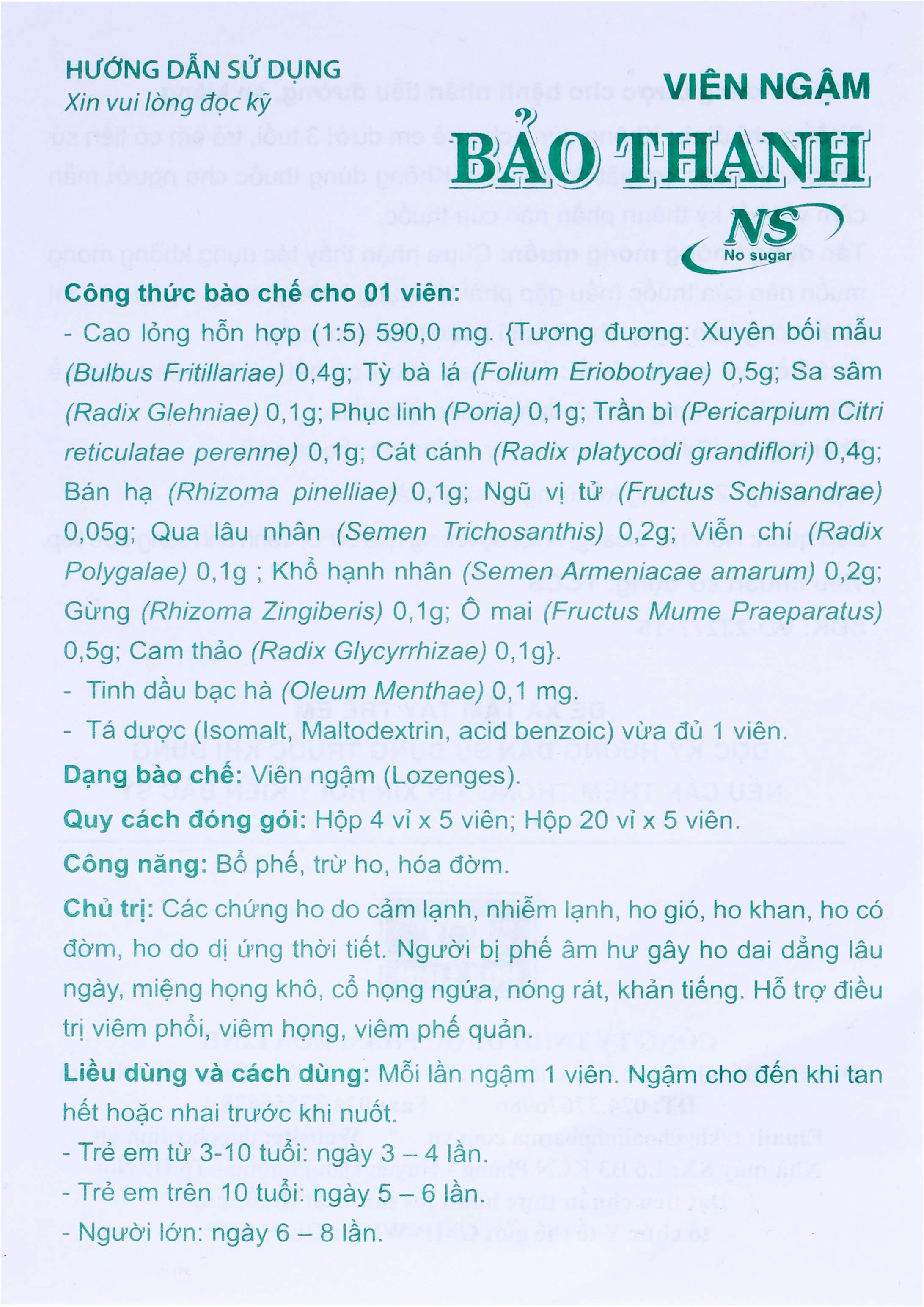 Bảo Thanh ngậm vàng Hoa Linh (h/100v)-8