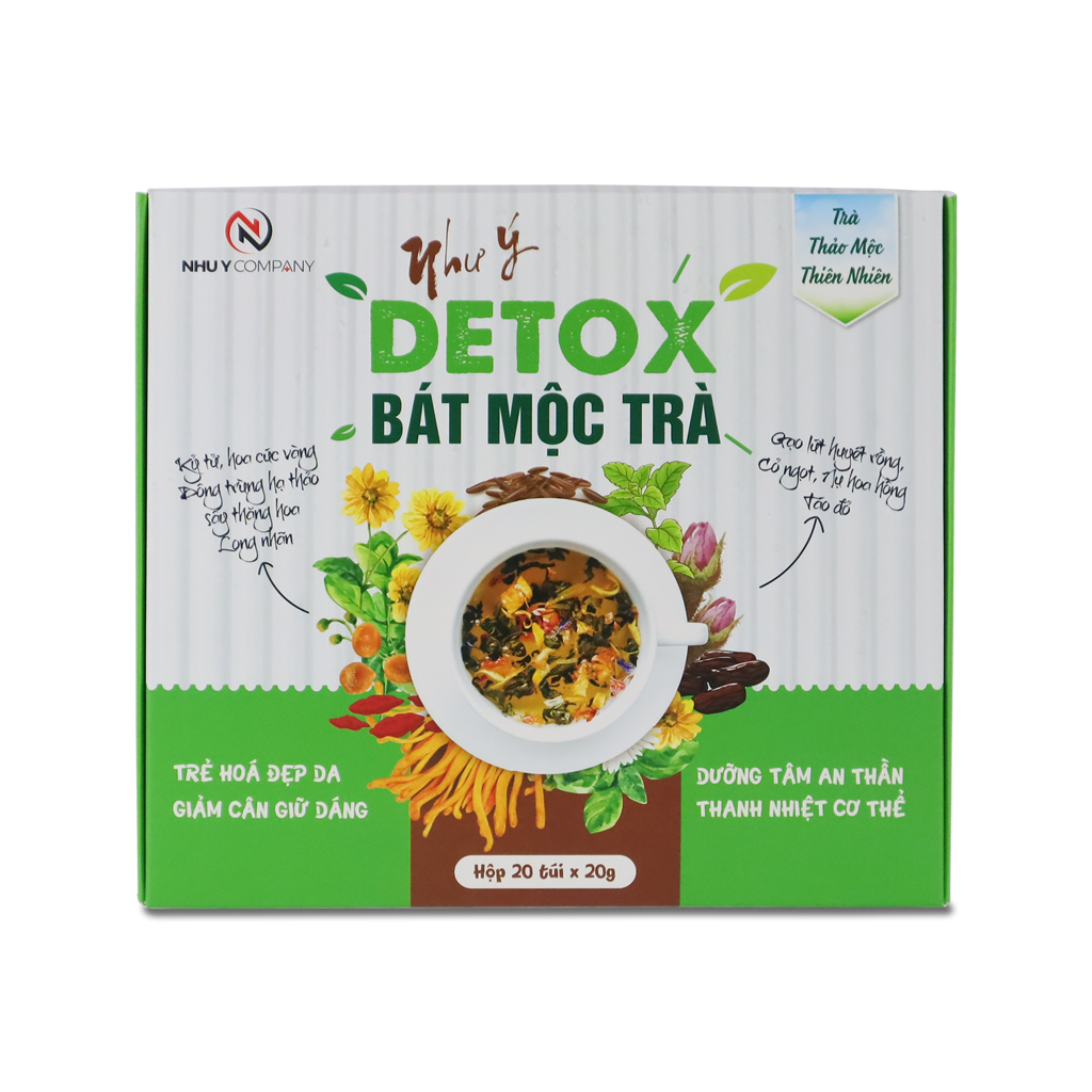 Trà Thảo Mộc Thiên Nhiên Detox Bát Mộc Trà như ý (h/20g)-0