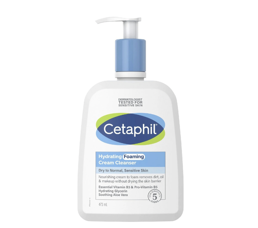 Sữa rửa mặt hydrating foaming cetaphil (c/473ml)-1