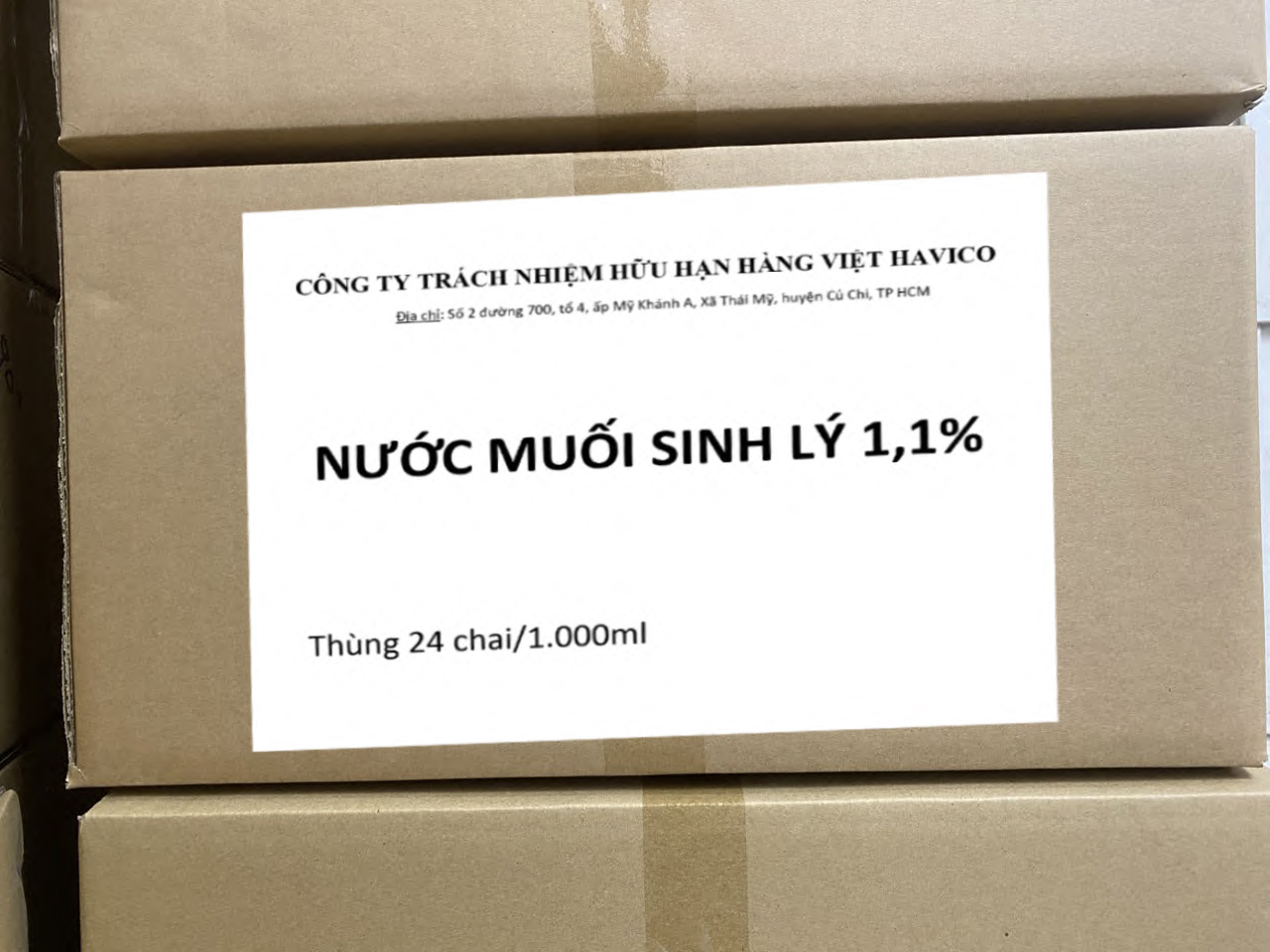 Nước muối sinh lý 1.1% havico (thùng/24c/1000ml)-3