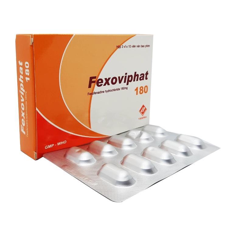 Fexoviphat 180 fexofenadin 180mg Vidipha (h/30v)-0