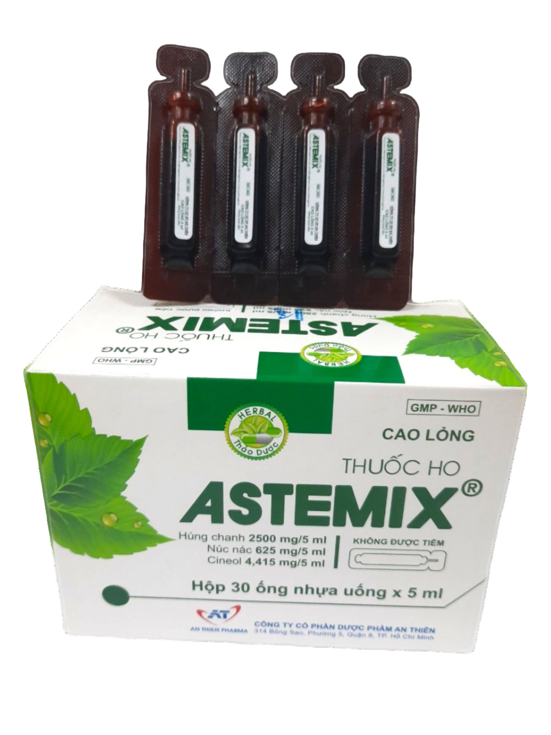 Siro ho Astemix (Hộp 30 ống nhỏ) - Giá Tốt, Chính Hãng | Circa