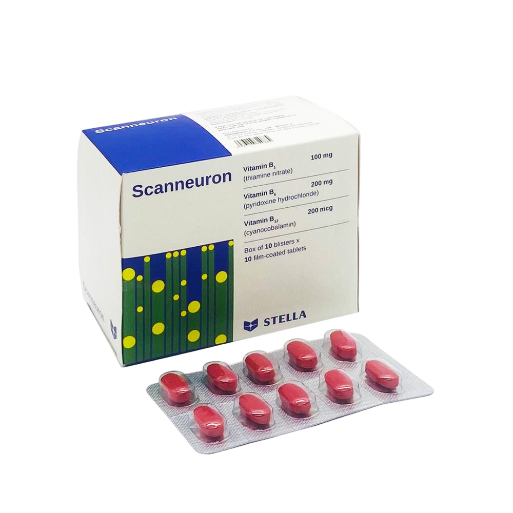 Thuốc giảm đau thần kinh Scanneuron (Hộp 100 viên) - Giá Tốt, Chính ...