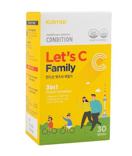Bột bổ sung vitamin Condition Let's C Novarex (Hộp 30 gói) - Giá Tốt ...