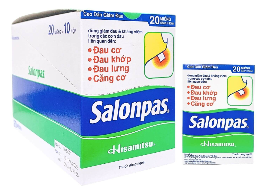 Salonpas dán Hisamitsu