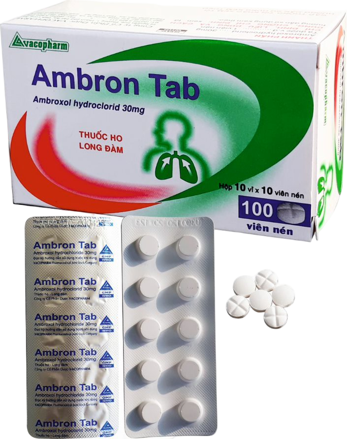 Ambron Tab Ambroxol 30mg Vacopharm (h/100v)