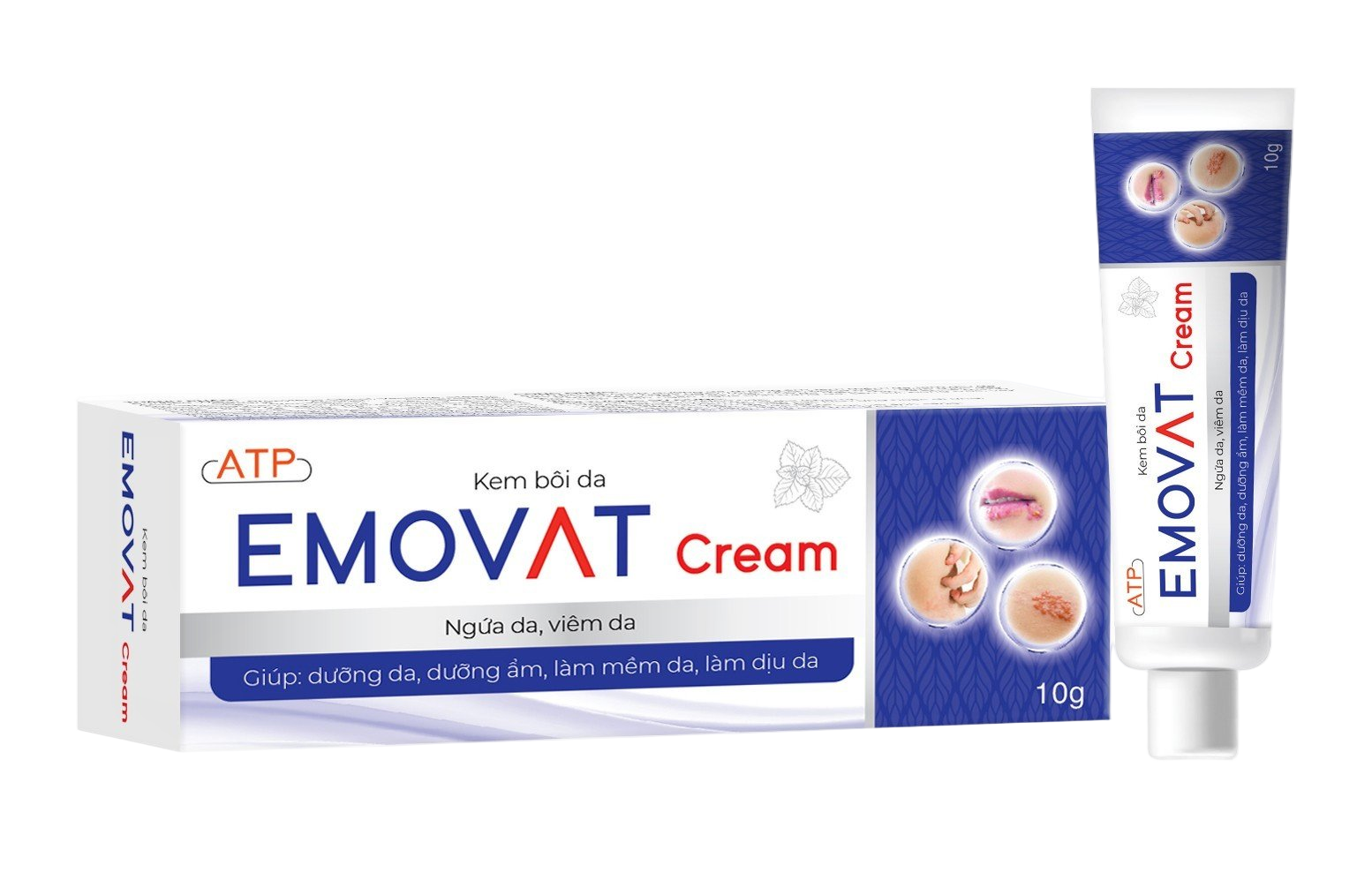 Kem bôi da Emovat (Tuýp 10 gram) - Giá Tốt, Chính Hãng | Circa