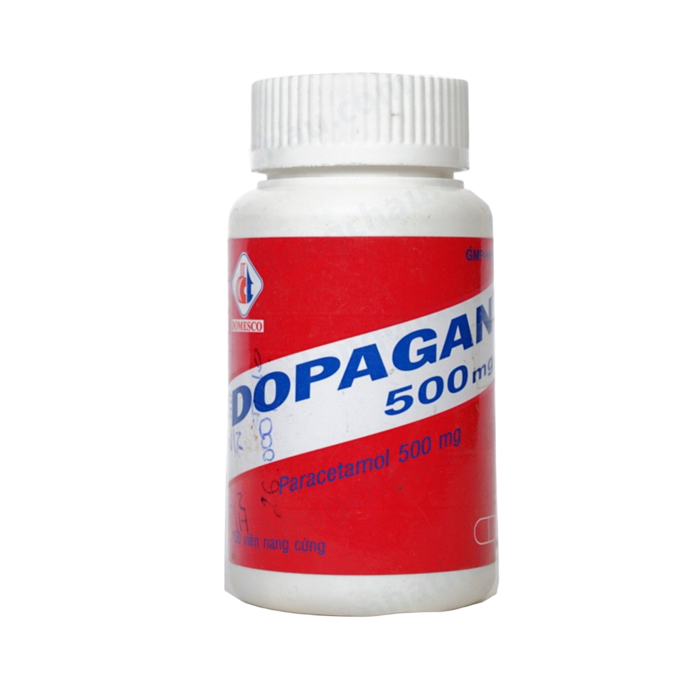 Thuốc giảm đau, hạ sốt Dopagan (Chai 100 viên) - Giá Tốt, Chính Hãng ...