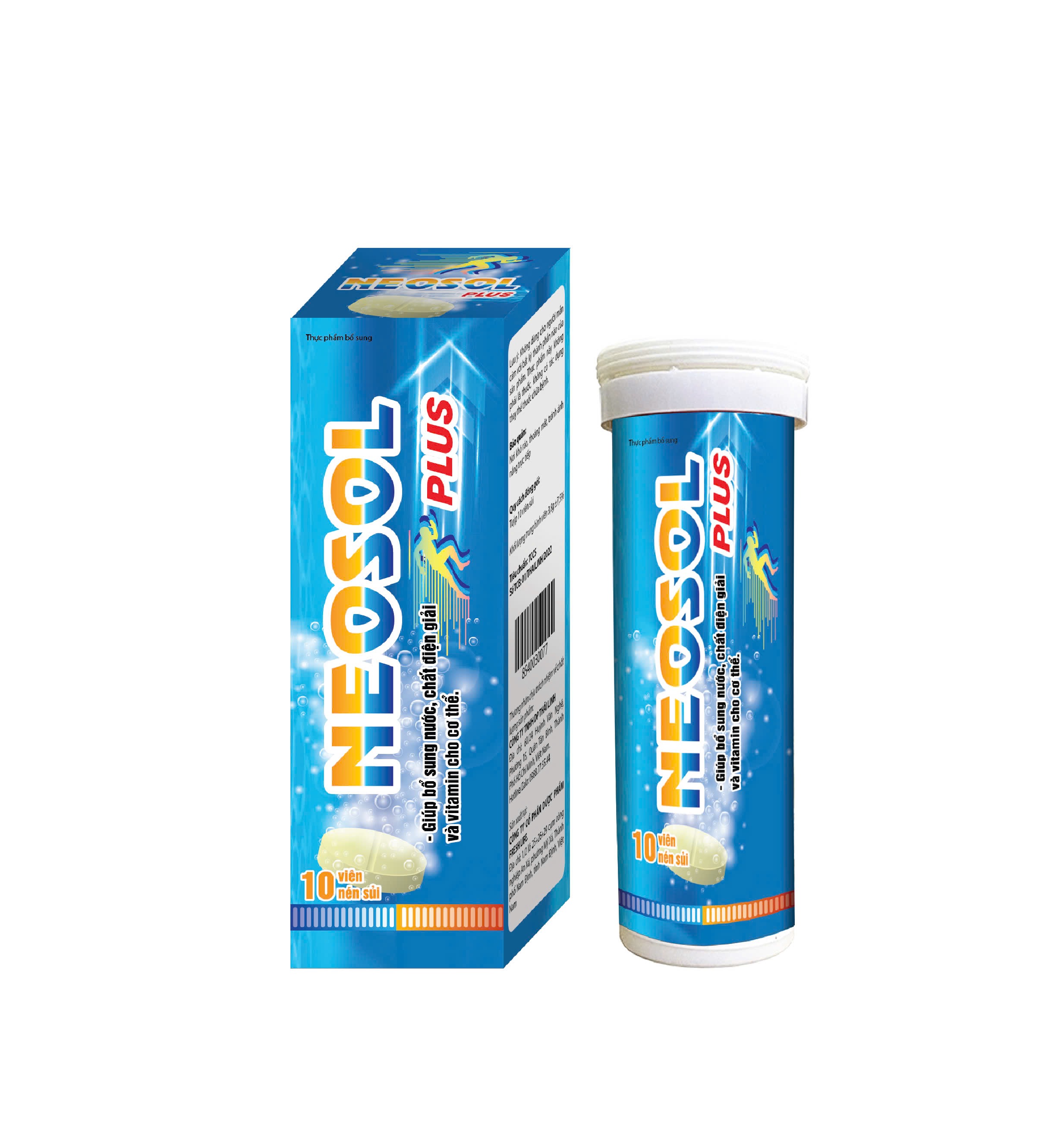 Viên sủi Neosol Plus (Tuýp 10 viên) - Giá Tốt, Chính Hãng | Circa