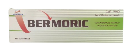 Thuốc điều trị tiêu chảy Bermoric 100 (Hộp 100 viên) - Giá Tốt, Chính ...