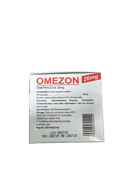 Thuốc dạ dày Omezon (Hộp 100 viên) - Giá Tốt, Chính Hãng | Circa