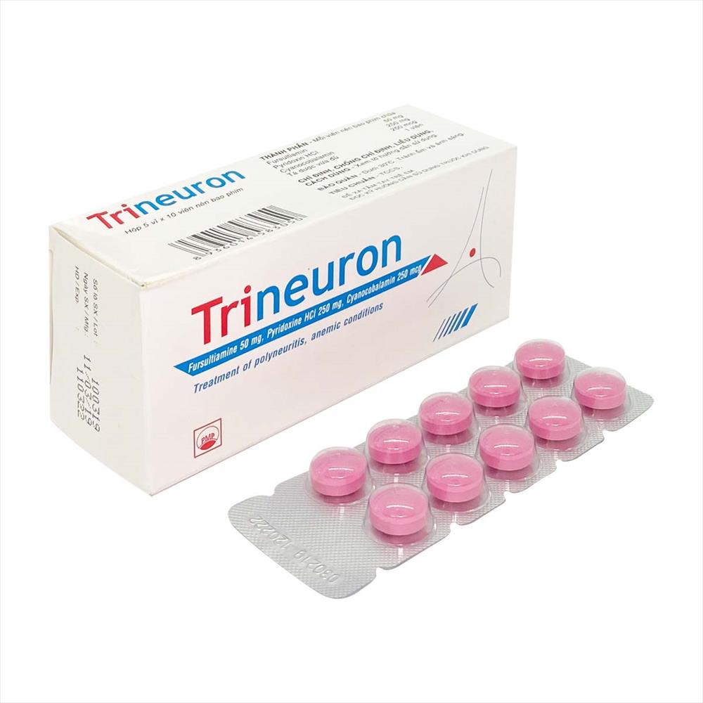 Thuốc giảm đau thần kinh Trineuron 50 (Hộp 50 viên) - Giá Tốt, Chính ...