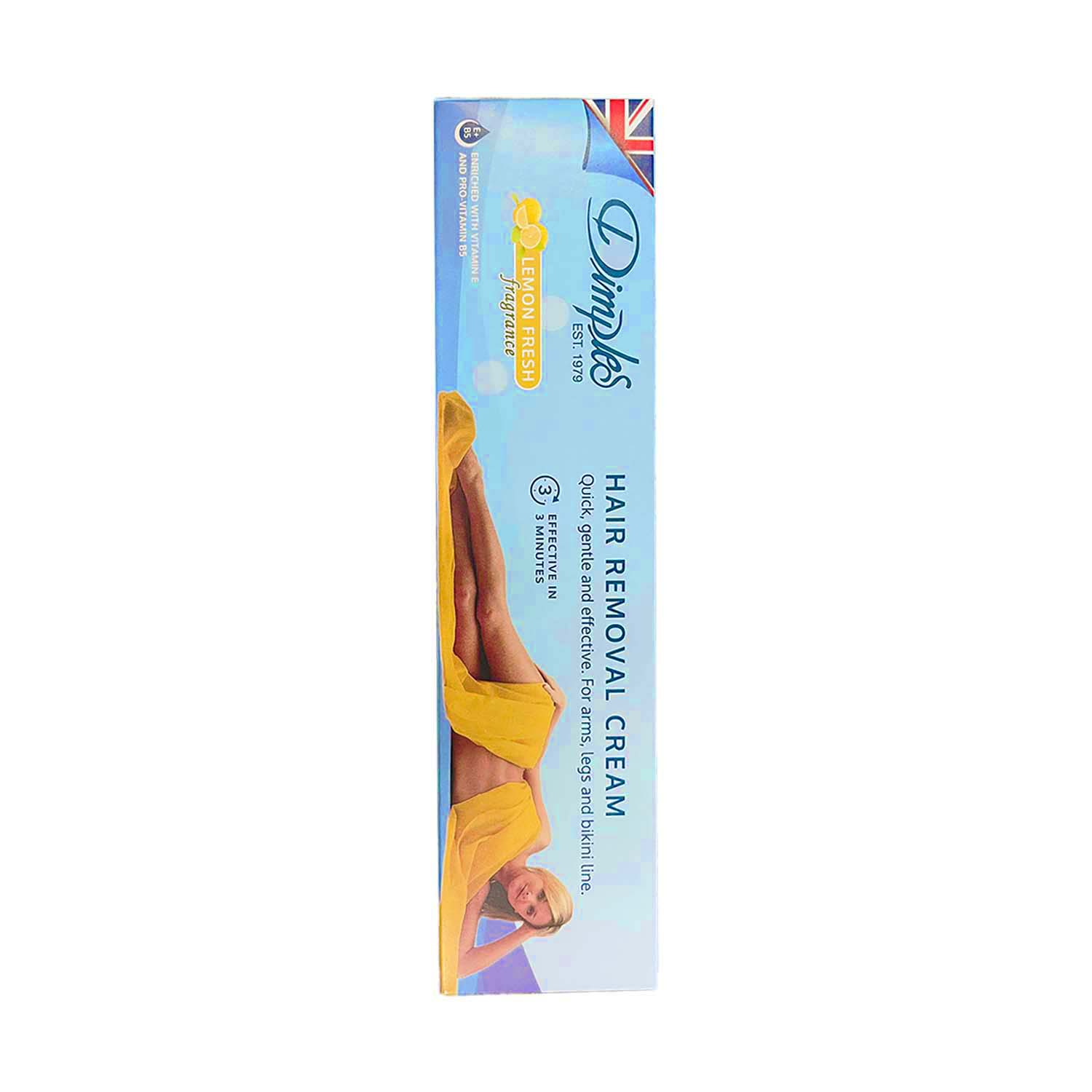 Kem tẩy lông Dimples hương chanh (Tuýp 100ml) - Giá Tốt, Chính Hãng | Circa