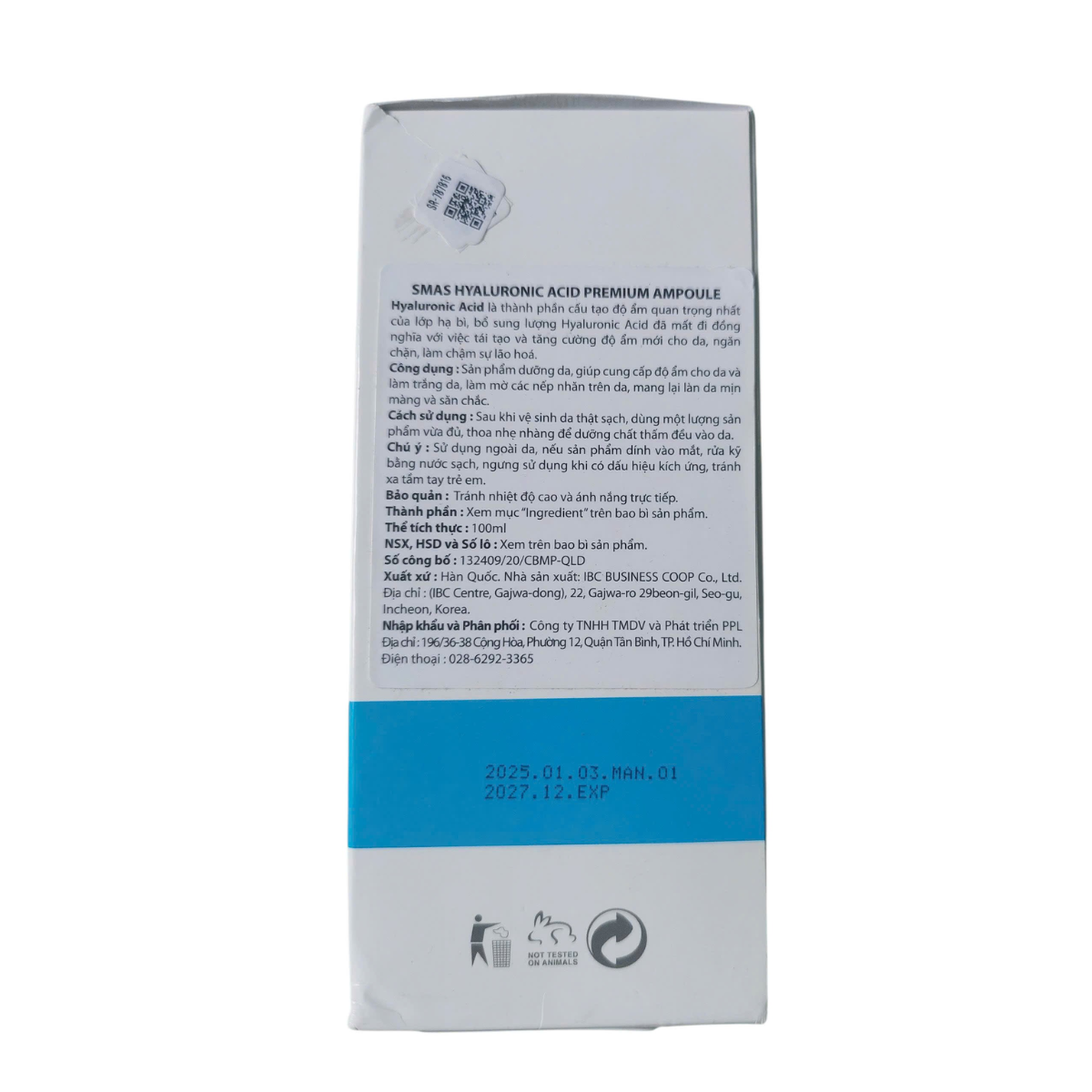 Tinh chất Smas Ha Plus (Chai 100ml) - Giá Tốt, Chính Hãng | Circa