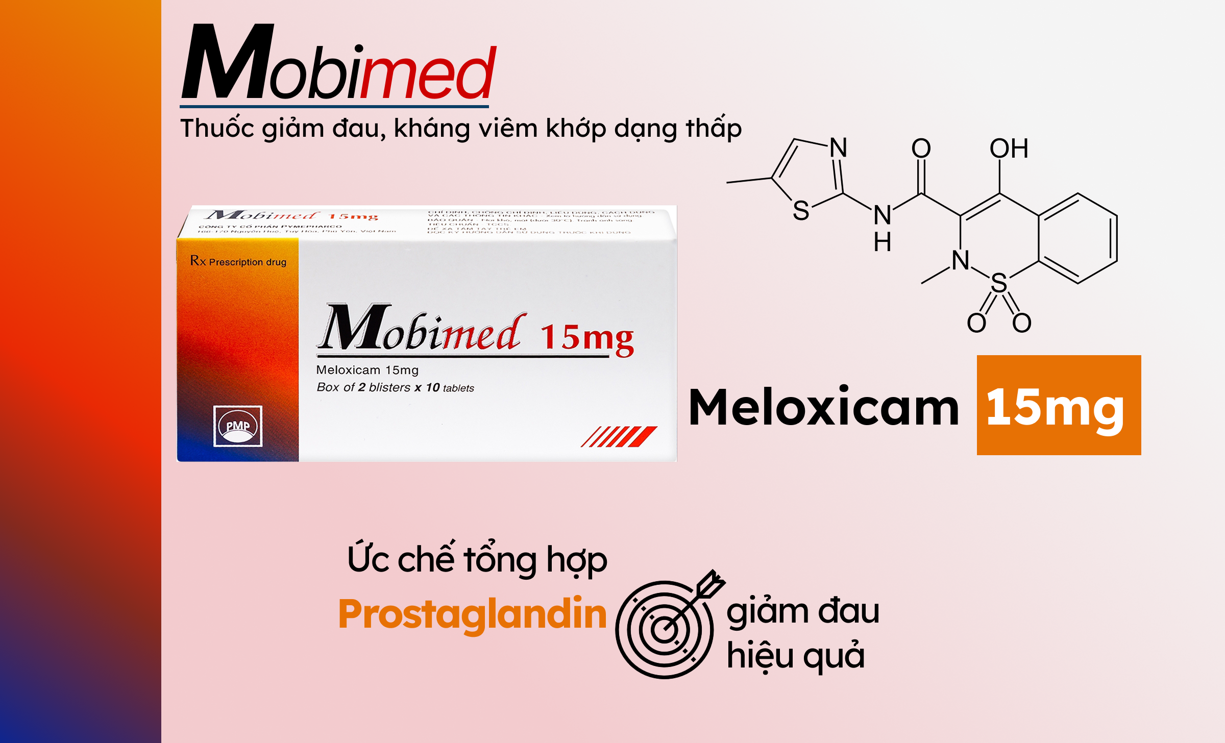 Thuốc khớp Mobimed 15 (Hộp 20 viên) - Giá Tốt, Chính Hãng | Circa