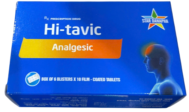 Thuốc giảm đau, hạ sốt Hi-Tavic (Hộp 60 viên) - Giá Tốt, Chính Hãng | Circa