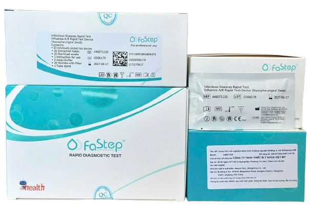 Bộ test nhanh Cúm A/B FaStep Assure Tech (Hộp 20 que) - Giá Tốt, Chính ...