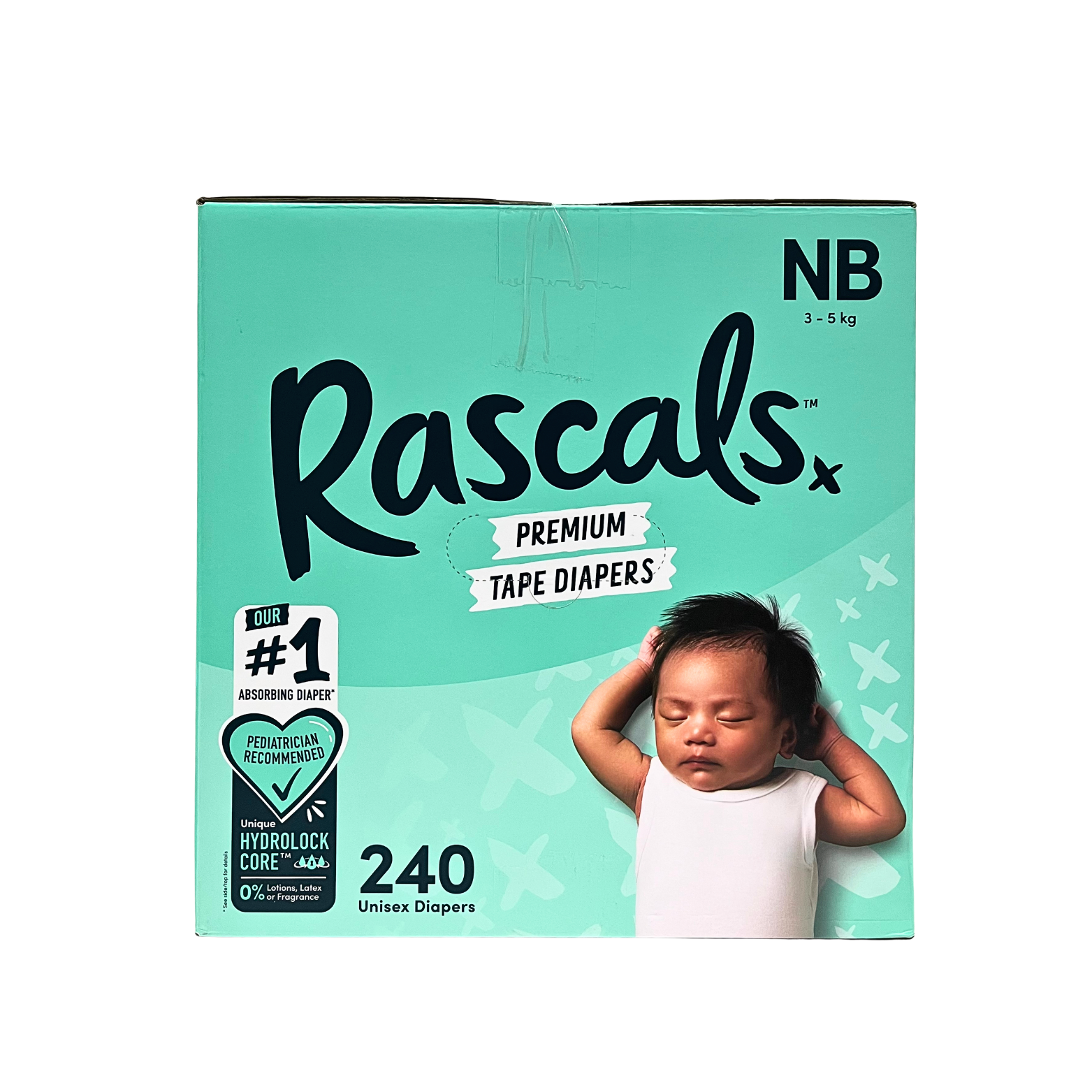 Tã Dán Cao Cấp Rascals Size NB 3-5kg (Thùng 240 miếng) - Giá Tốt, Chính ...