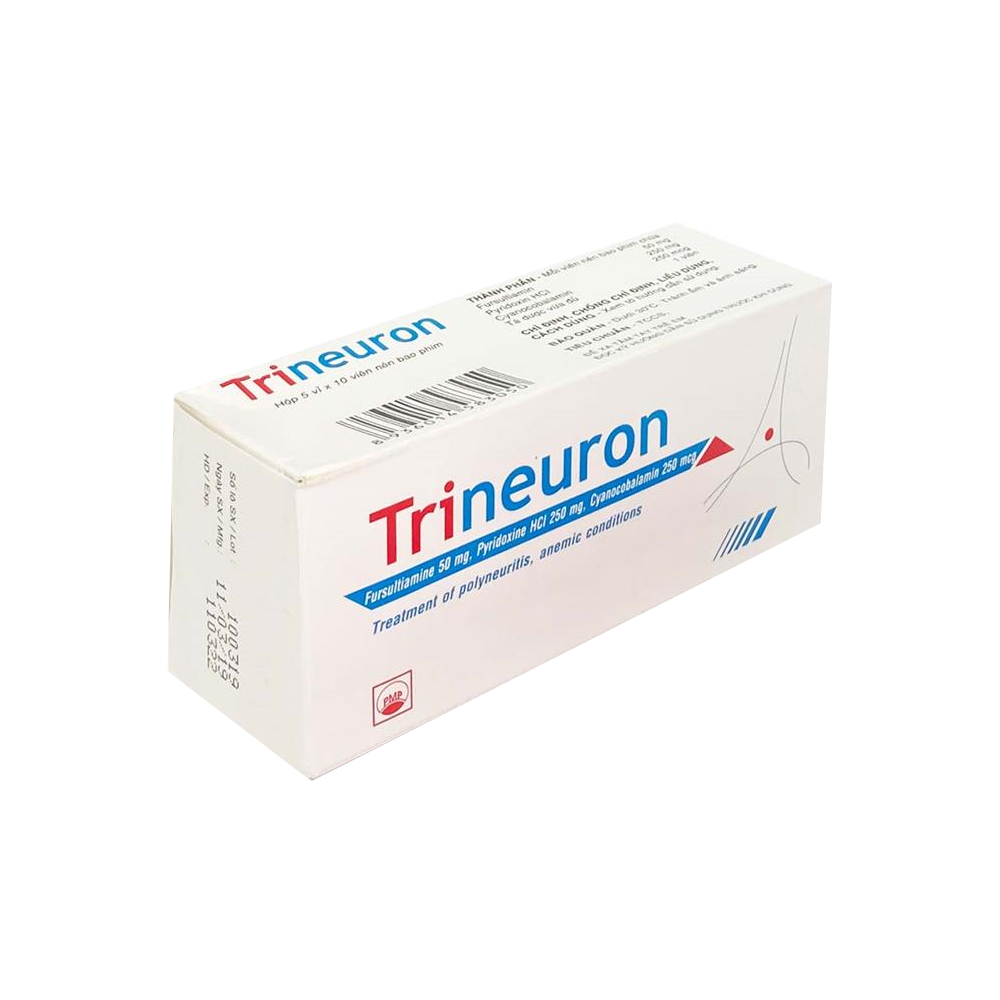 Thuốc giảm đau thần kinh Trineuron 50 (Hộp 50 viên) - Giá Tốt, Chính ...