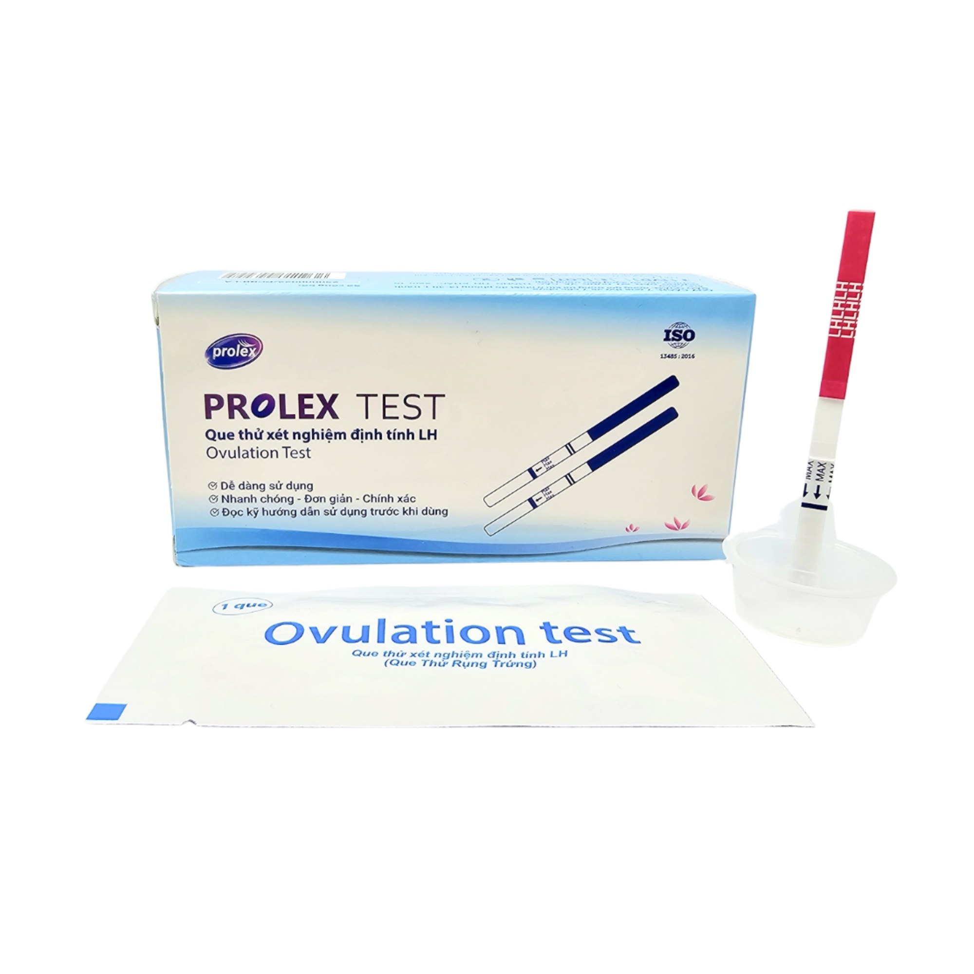 Que thử rụng trứng Prolex Test LH Cao Su Việt Nam (Hộp 7 que)