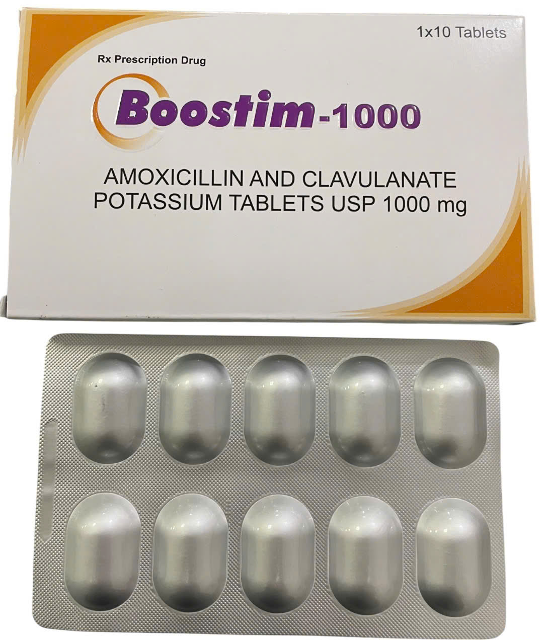 Thuốc kháng sinh Boostim 1000 (Hộp 10 viên) - Giá Tốt, Chính Hãng | Circa