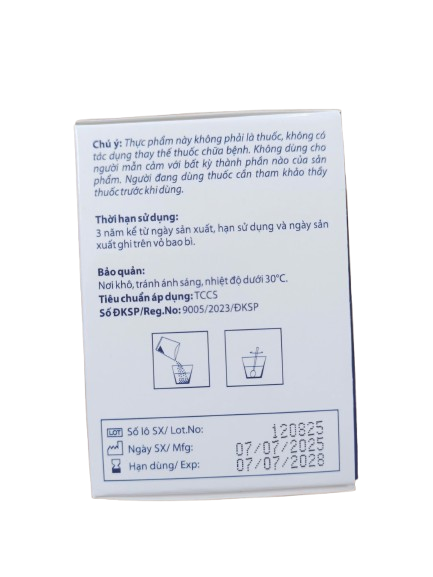 Bột pha hỗn dịch uống tuần hoàn não Basocholine Plus (Hộp 20 gói) - Giá ...