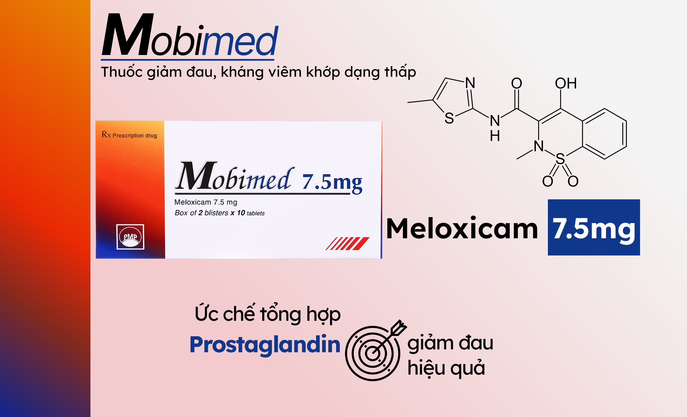Thuốc khớp Mobimed 7.5 (Hộp 20 viên) - Giá Tốt, Chính Hãng | Circa
