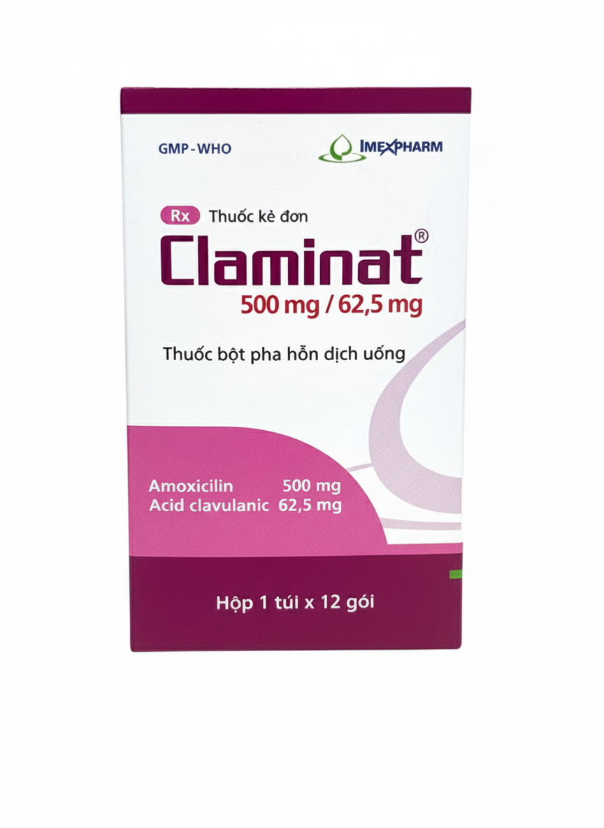 Claminat 500/62.5mg imexpharm (h/12g)