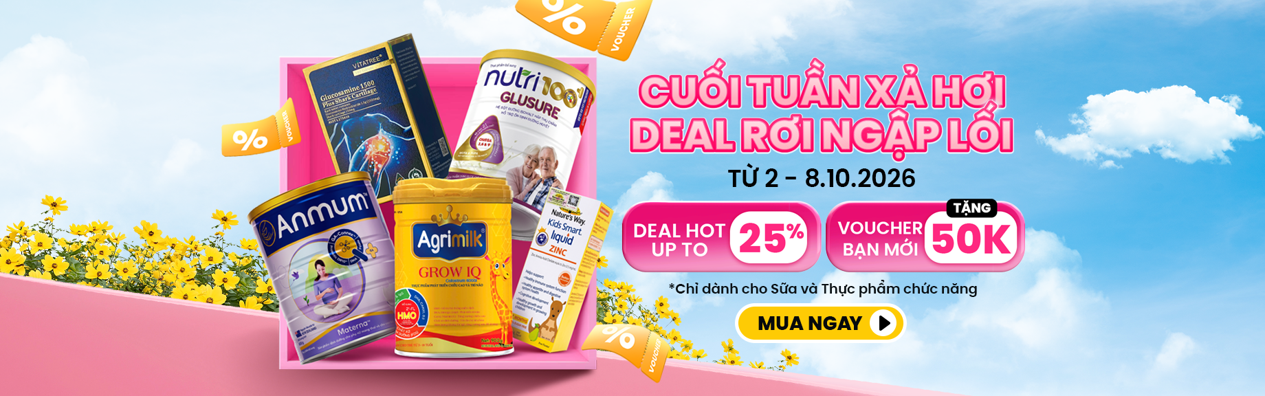 CUỐI TUẦN XẢ HƠI - DEAL RƠI NGẬP TRÀN