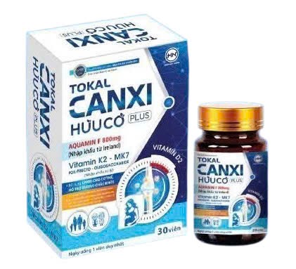 Viên uống bổ sung Tokal Canxi Hữu Cơ Plus (Chai 30 viên) - Giá Tốt ...