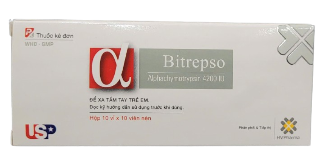 Thuốc trị phù nề Bitrepso (Hộp 100 viên) - Giá Tốt, Chính Hãng | Circa