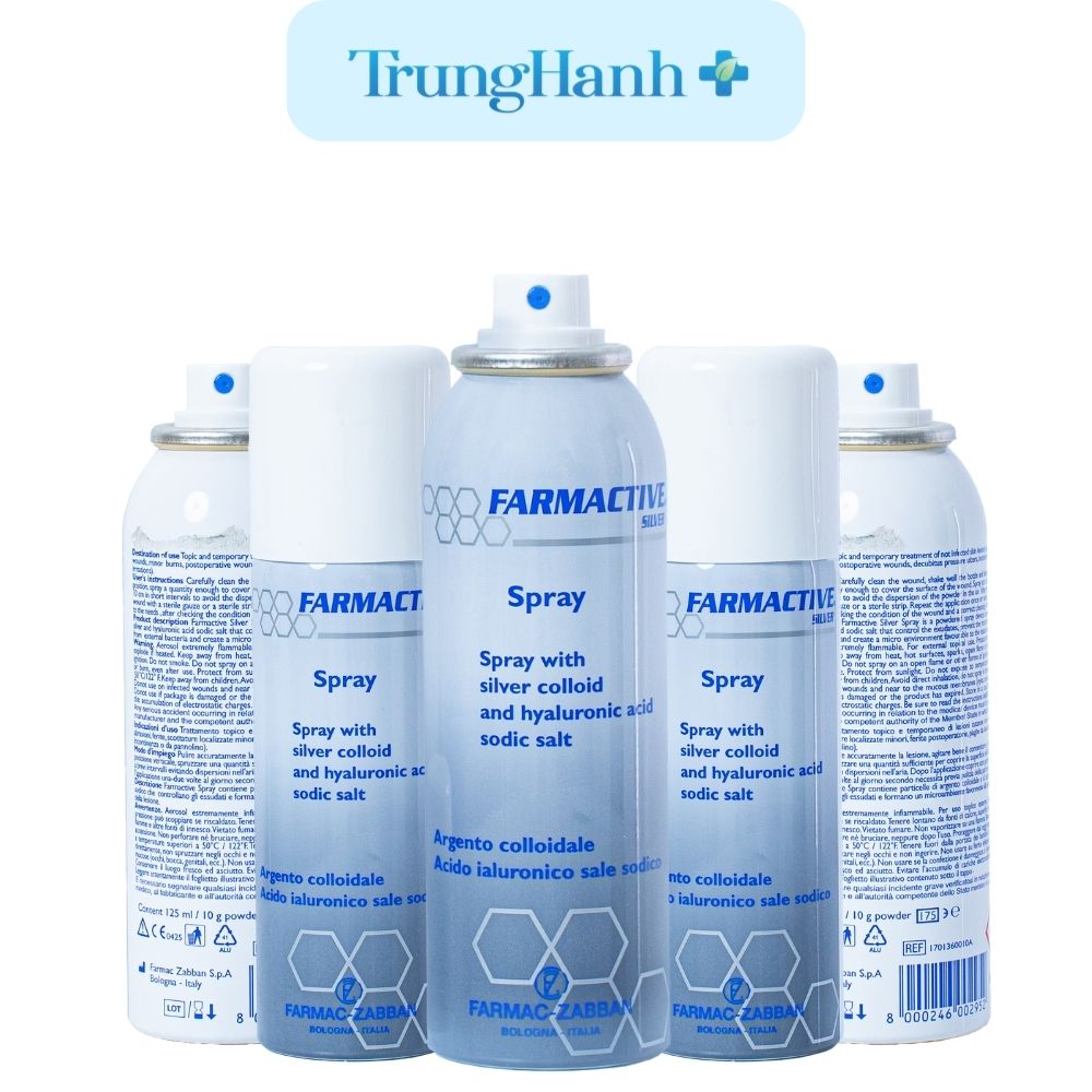 Xịt Farmactive Silver Spray (Chai 125ml) - Giá Tốt, Chính Hãng | Circa