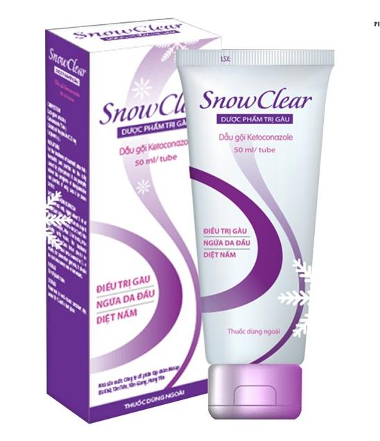 Dầu gội trị gàu snowclear (tube/50ml)-0