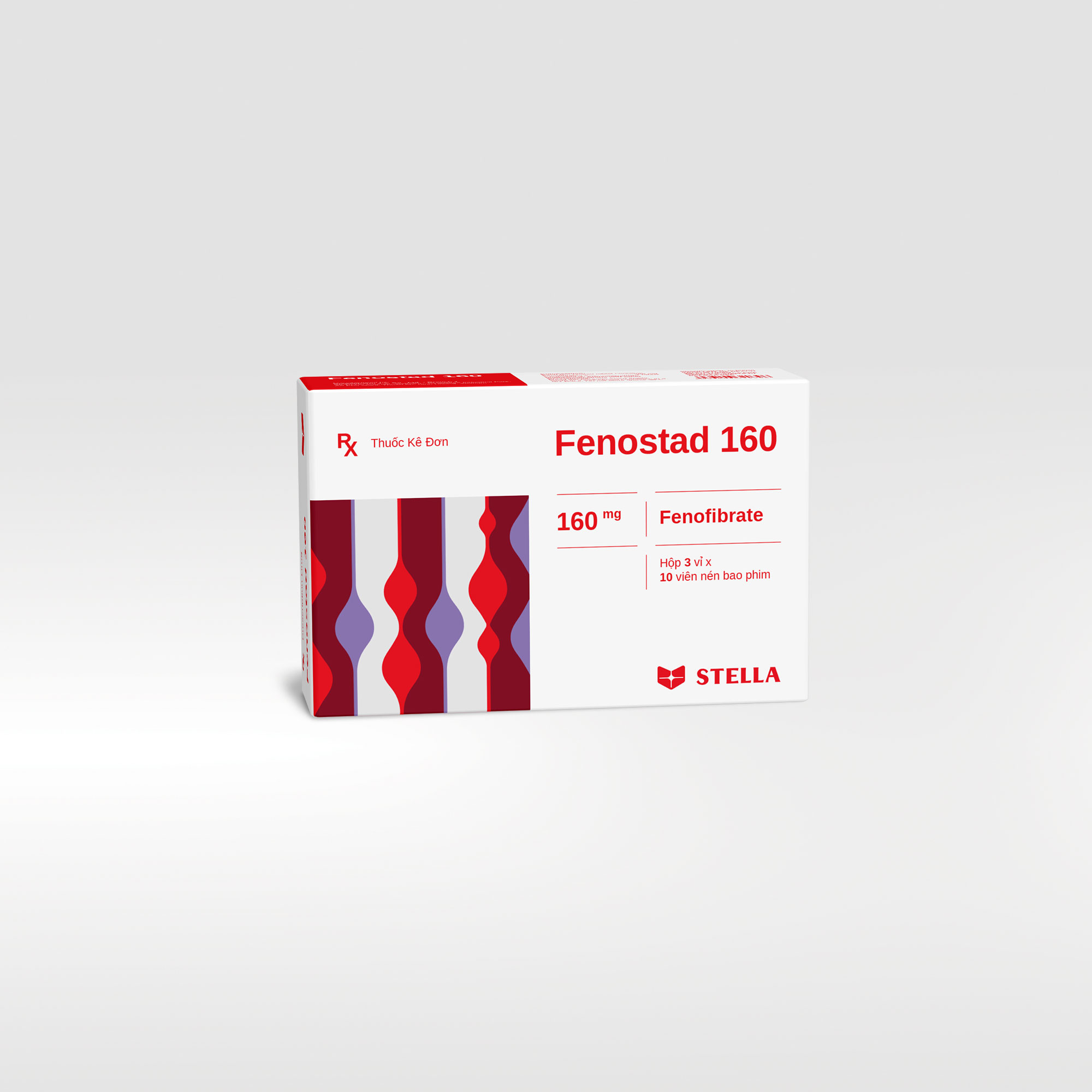 Fenostad fenofibrat 160mg stella (h/30v)-0