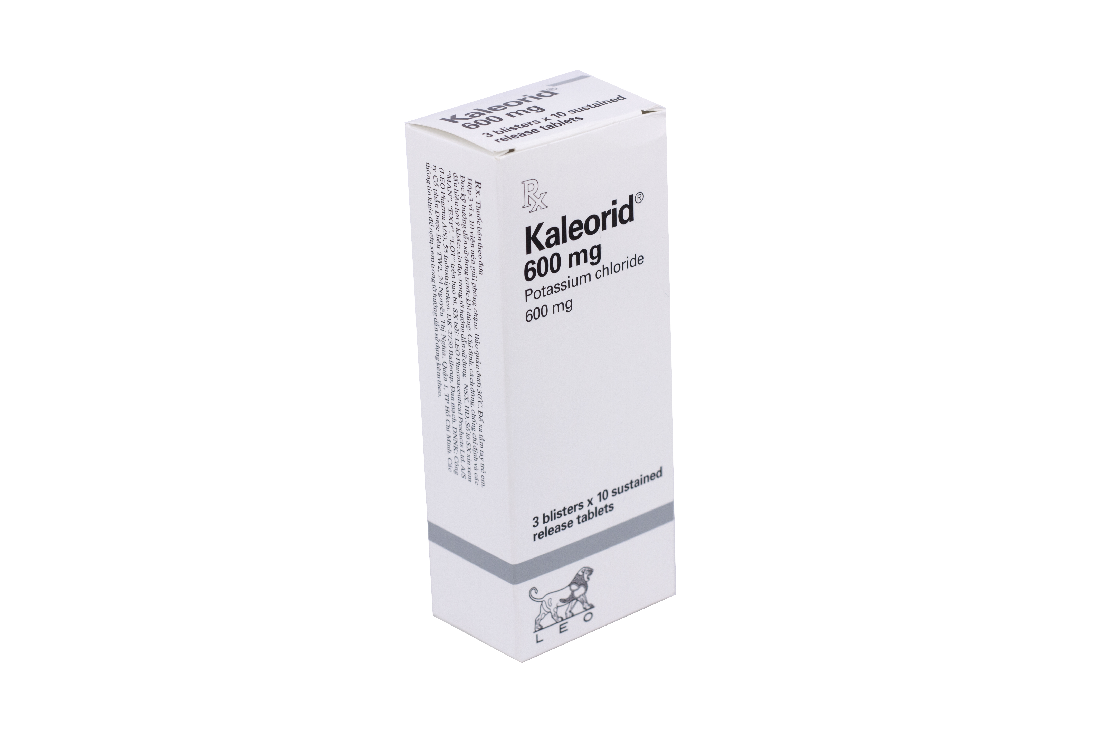 Kaleorid 600mg leo (h/30v)