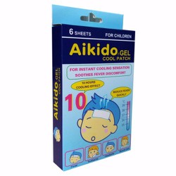 Miếng dán hạ sốt aikido gel cool patch tatra (h/6m)-0