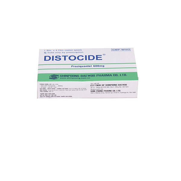 Distocide praziquantel 600mg daewoo (h/4v)-1