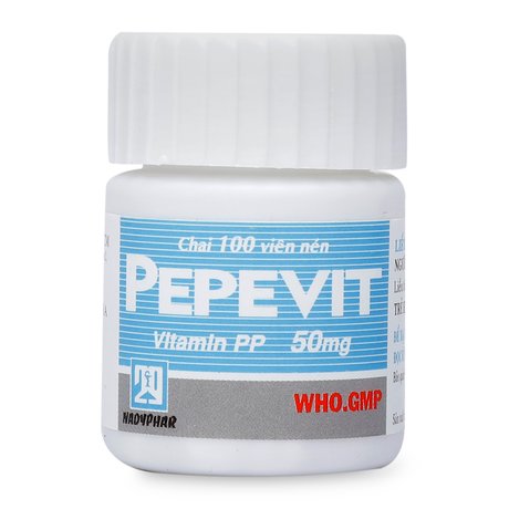 Pepevit vitamin pp 50mg nadyphar (c/100v)