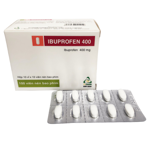 Ibuprofen 400mg tv.pharm (h/100v)