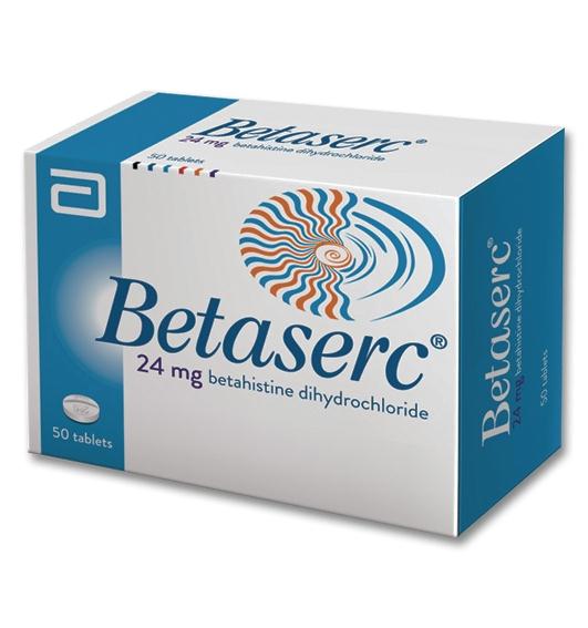 Betaserc 24mg abbott (h/50v)