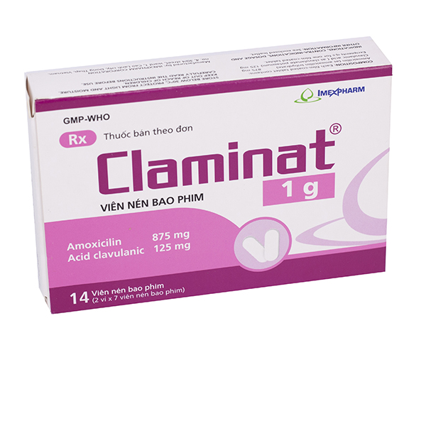 Claminat 1g imexpharm (h/14v)