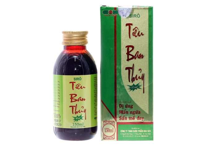 Tiêu ban thủy hoa sen (c/150ml) (siro)