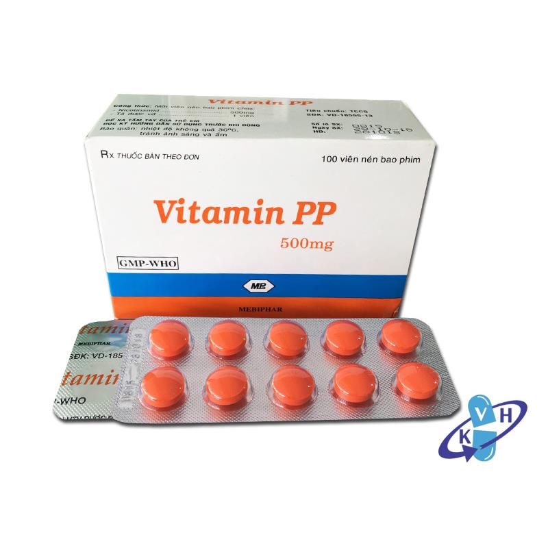 Vitamin pp 500mg mebiphar (h/100v)-0