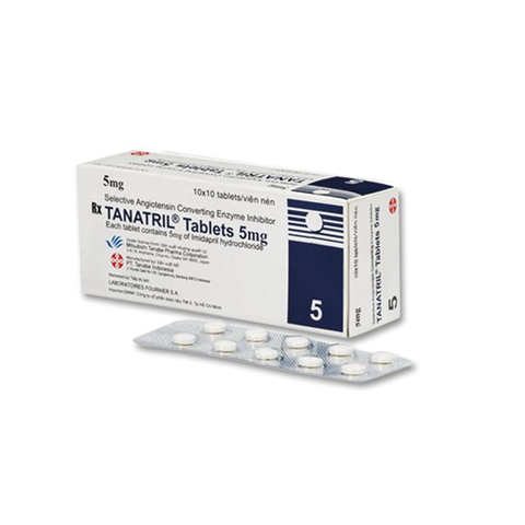 Tanatril tablets 5mg mitsubishi (h/100v)