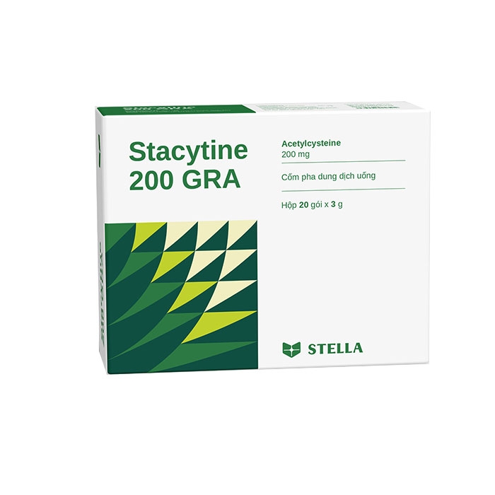 Stacytine 200 acetylcystein 200mg stella (h/20g)