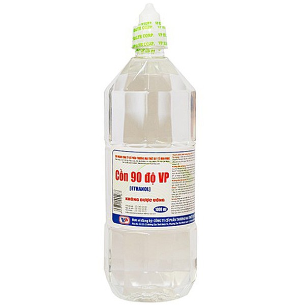 Cồn 90 vĩnh phúc (c/1000ml)-1