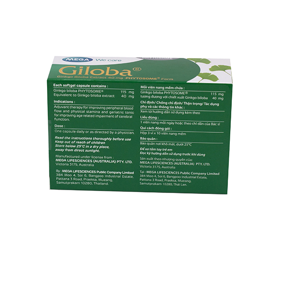 Giloba 40mg mega (h/30v)-2